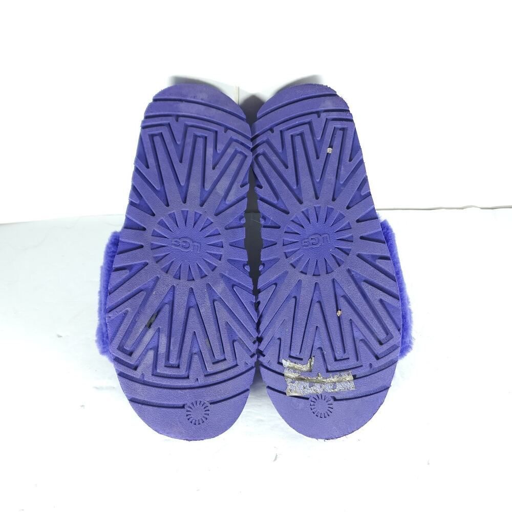 UGG Women's Disco US9 Violet Night Platform Shearling Slide Slippers - Picture 10 of 16